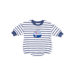 Bubbly Sailboat - Sweatshirt Bubble - Blue, Sleeve, Baby & Toddler Clothing, Textile, Infant bodysuit | Everetts Place