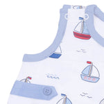 Angel Dear Bubbly Sailboats Blue - Bubble - 