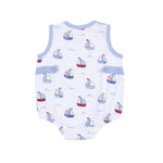 Angel Dear Bubbly Sailboats Blue - Bubble - 