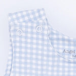 Angel Dear Bubbly Sailor Whales Blue - Sleeveless Jon Jon - 