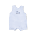 Angel Dear Bubbly Sailor Whales Blue - Sleeveless Jon Jon - 