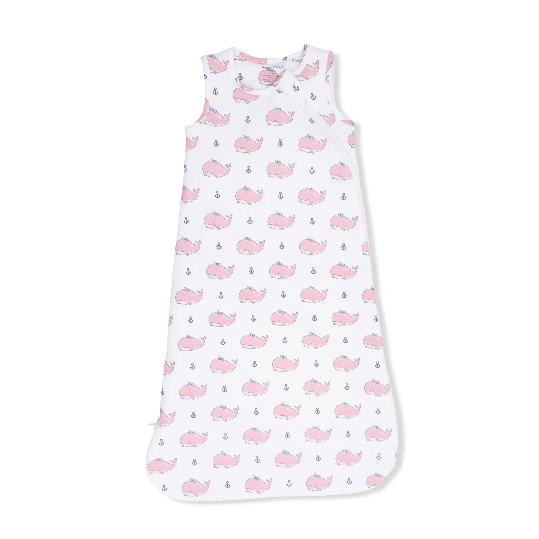 Angel Dear Bubbly Whale with Bow Pink - Sleep Bag - 