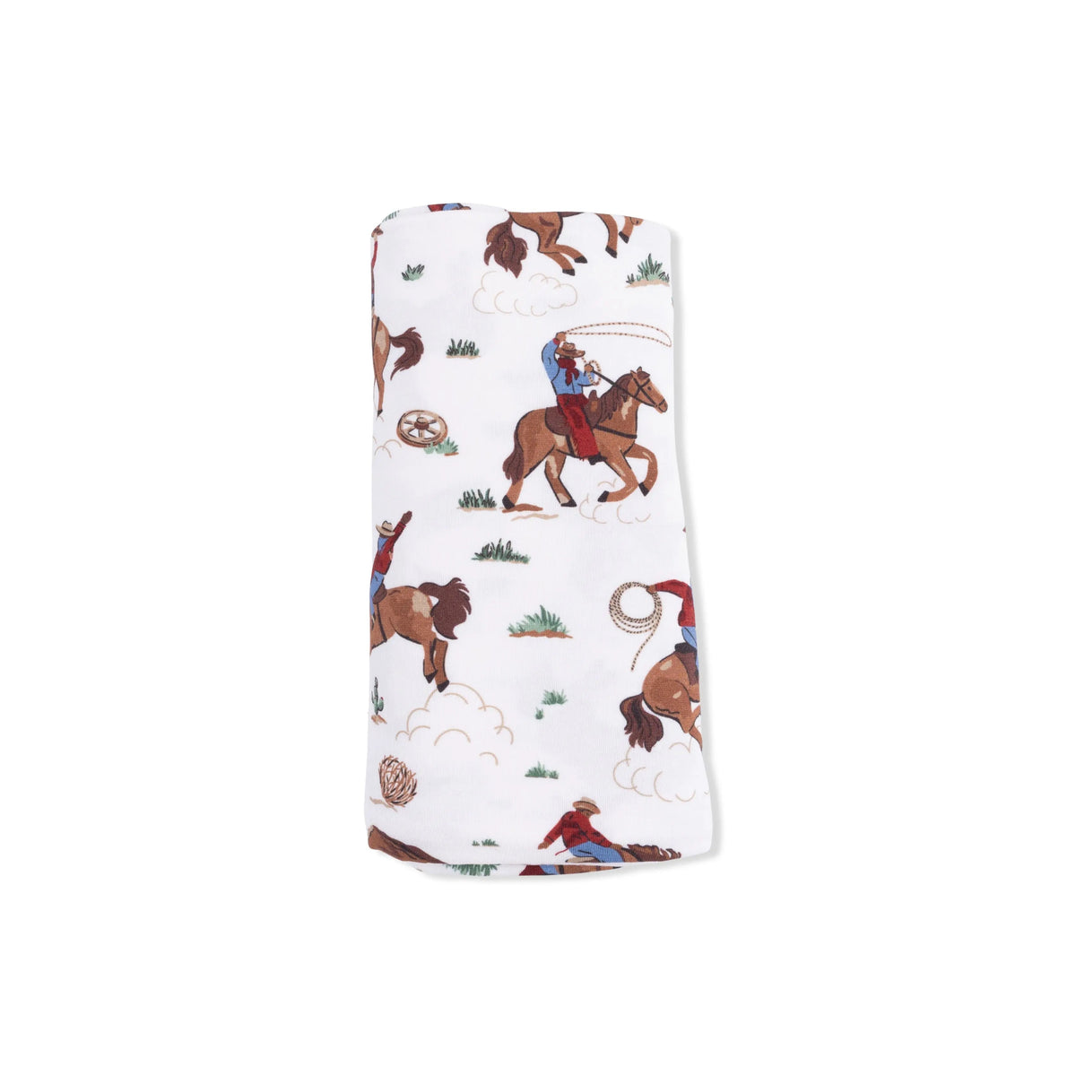 Angel Dear Buckaroo Western - Swaddle Blanket - 