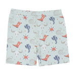 Sweet Bamboo Bulls Boots Lasso Western Summer Pajama Set for Kids with Comfortable Fit - 