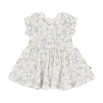 short sleeve twirl dress | bunnies by Finn + Emma