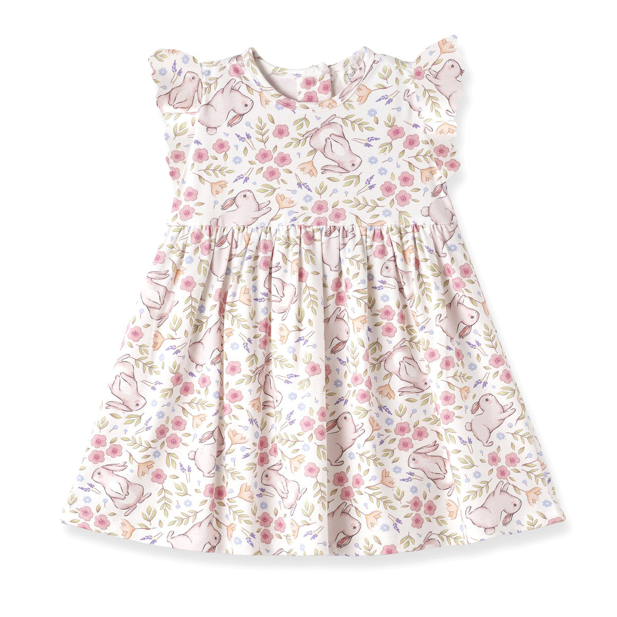 Tesa Babe Bunny Blooms Bamboo Easter Dress for Baby & Toddler GirlsEveretts Place