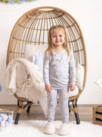 Little Joy Co. Bunny Blossoms 2Pc Bamboo Pajamas Soft Breathable Comfort - Everetts Place Boutique - 