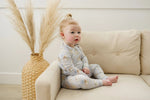 Little Joy Co. Bunny Blossoms Bamboo Zippy Romper For Your Baby Everyday - Everetts Place Boutique - 