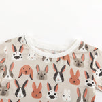 Dreamlet Bunny Crew Two Piece Set Dreamlet Bamboo Viscose Spandex - Everetts Place Boutique - 