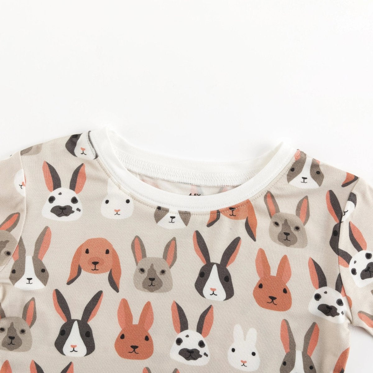 Dreamlet Bunny Crew Two Piece Set Dreamlet Bamboo Viscose Spandex - Everetts Place Boutique - 