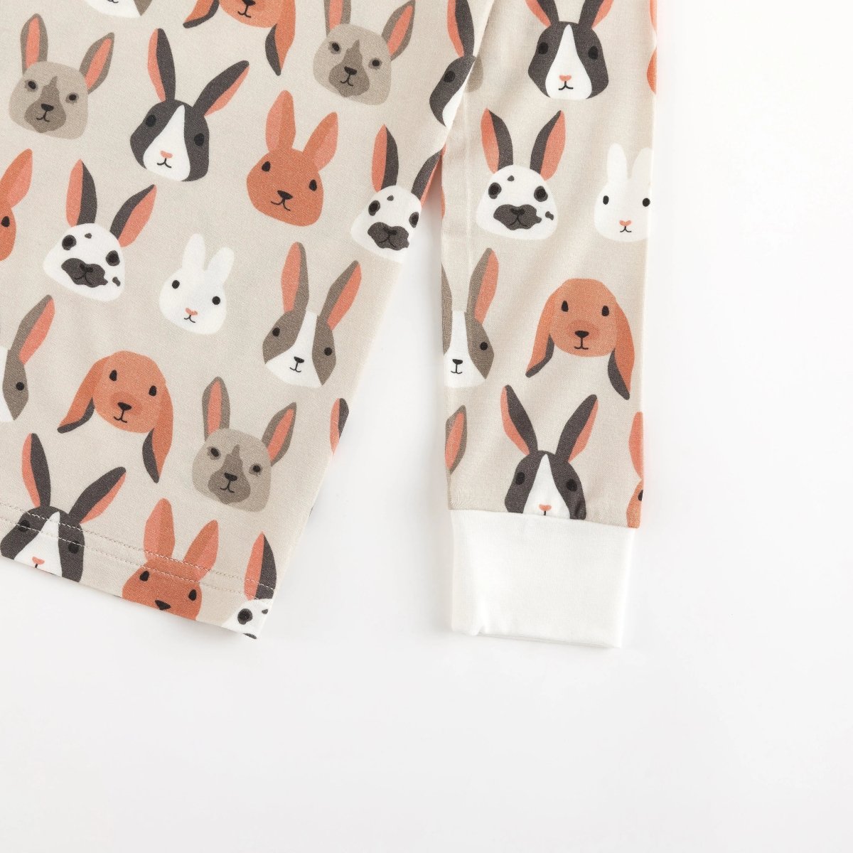 Dreamlet Bunny Crew Two Piece Set Dreamlet Bamboo Viscose Spandex - Everetts Place Boutique - 