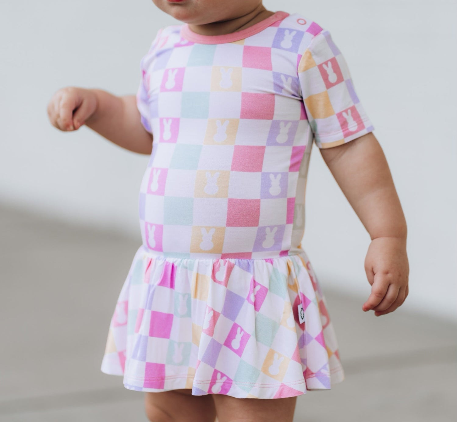 DREAM BIG LITTLE CO BUNNY KISSES DREAM BODYSUIT DRESSEveretts Place