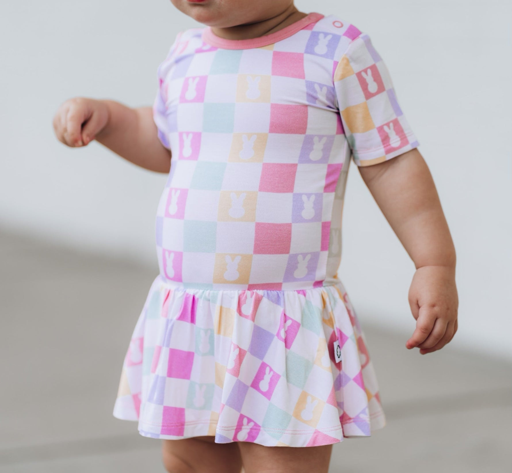 DREAM BIG LITTLE CO BUNNY KISSES DREAM BODYSUIT DRESSEveretts Place