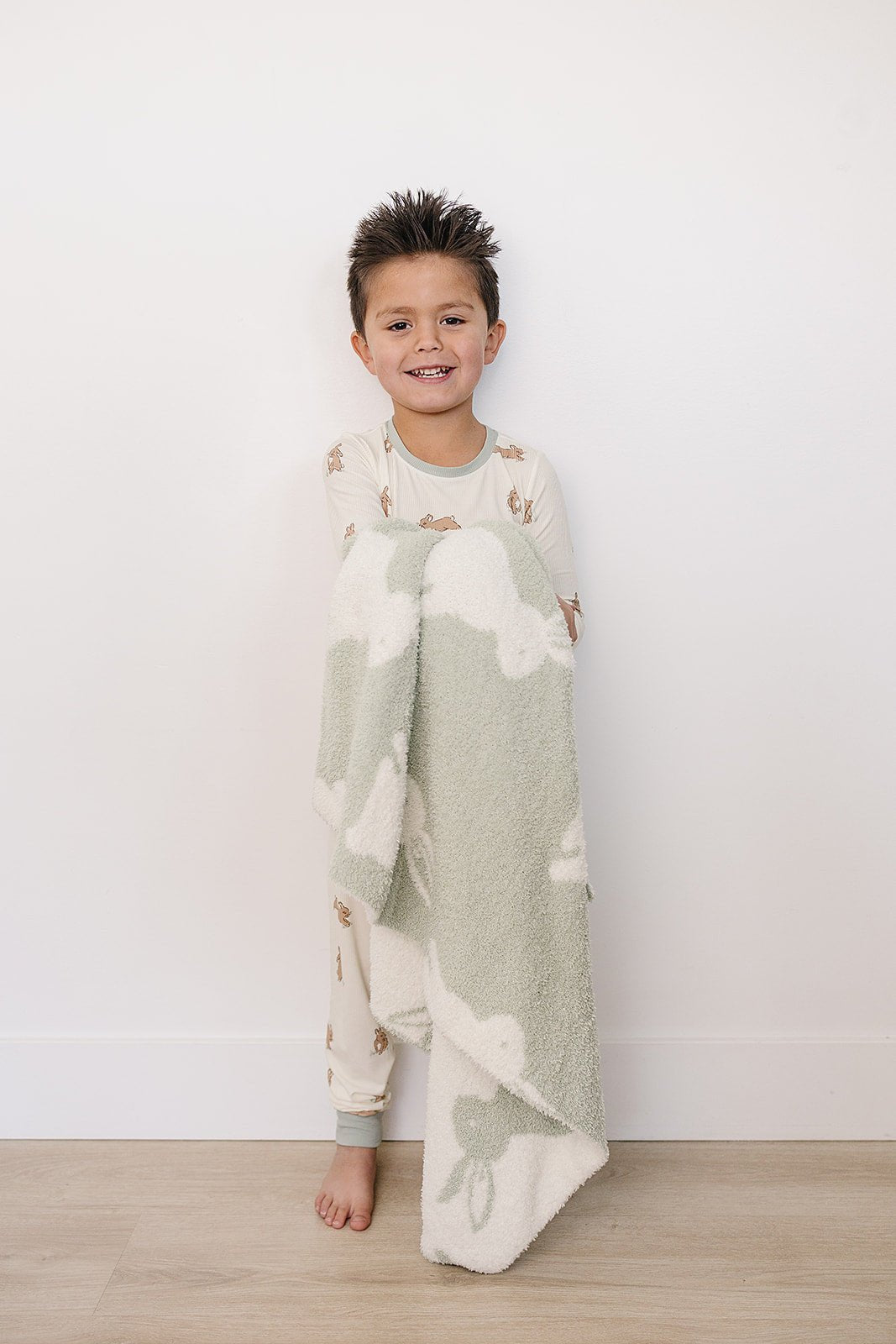 Mebie Baby Bunny Plush Blanket - 