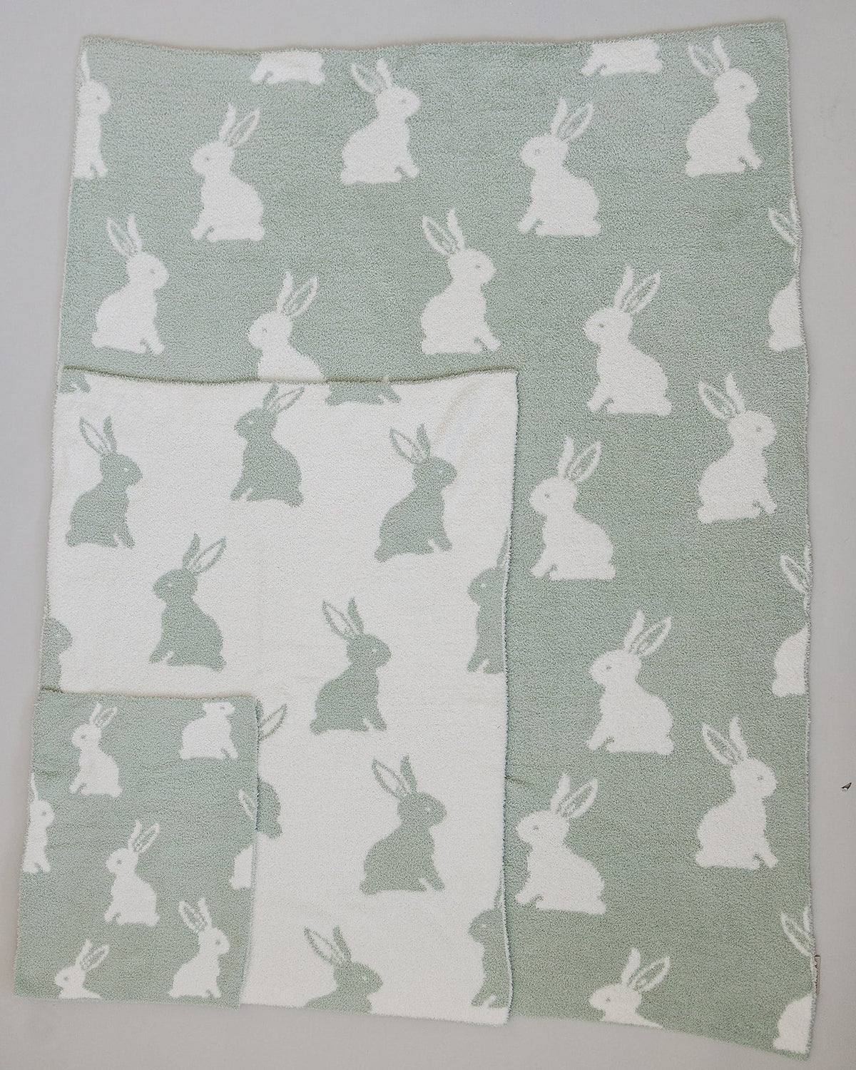 Mebie Baby Bunny Plush Blanket - 