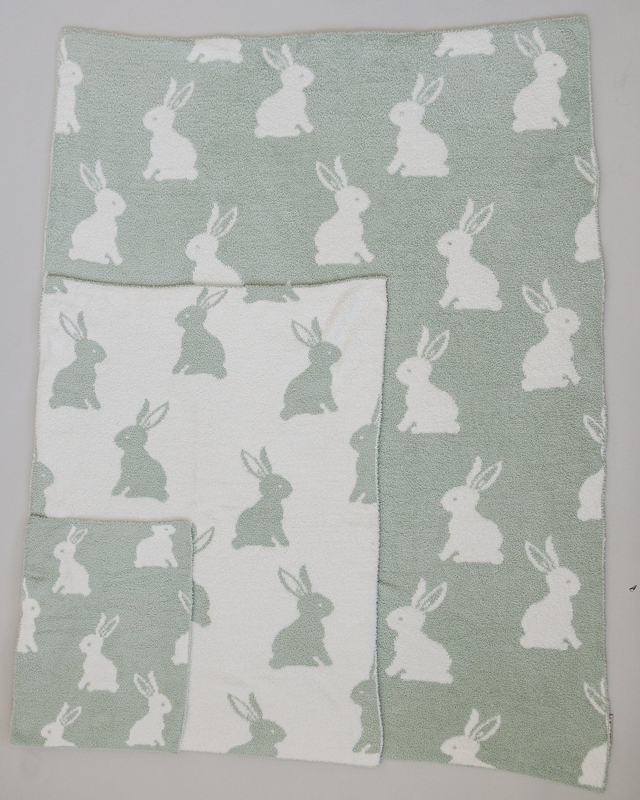 Mebie Baby Bunny Plush Blanket - 