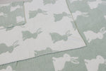 Mebie Baby Bunny Plush Blanket - 