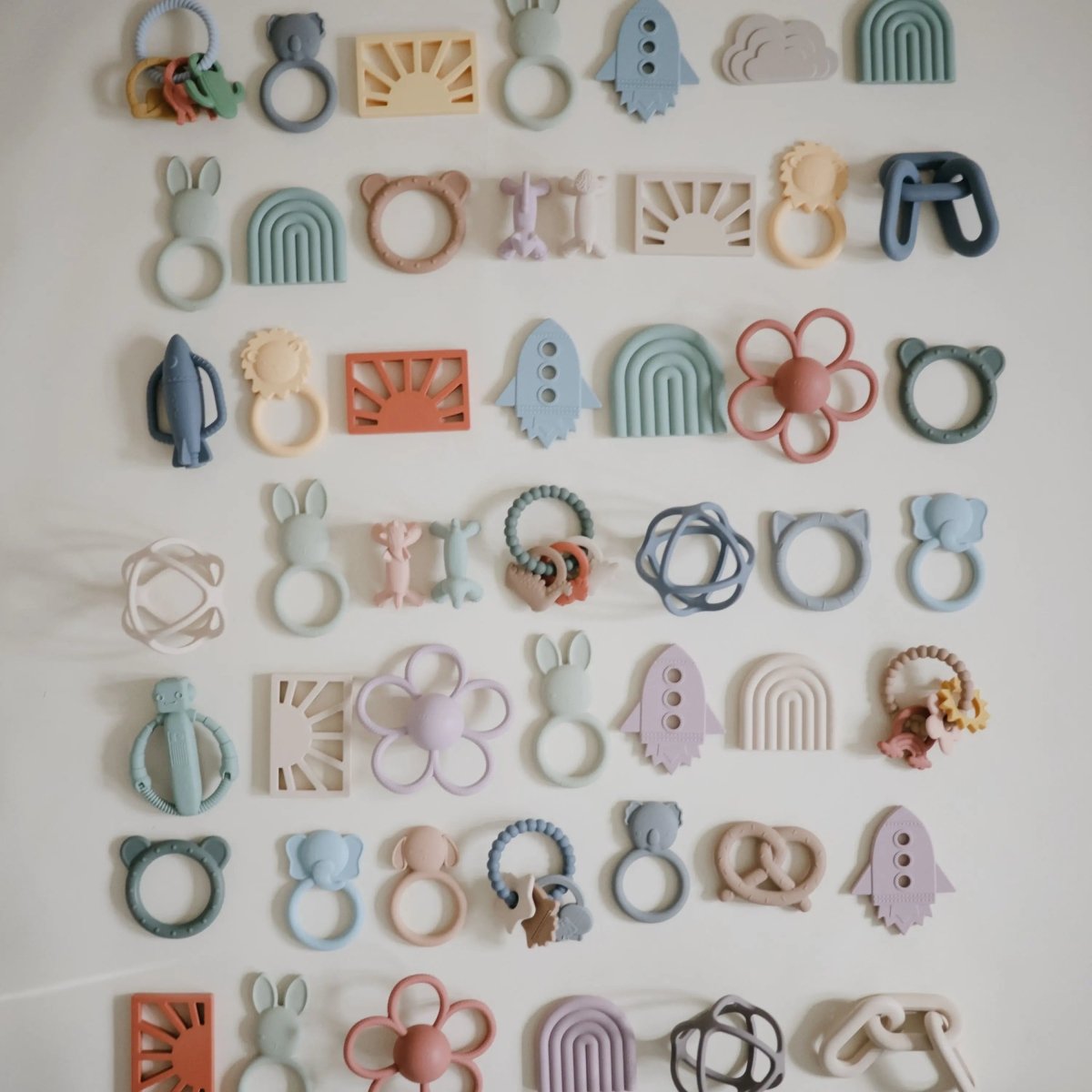 Mushie Bunny Teether Made from Non Toxic Food Grade Silicone - Everetts Place Boutique - 