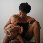 Mushie Bunny Teether Made from Non Toxic Food Grade Silicone - Everetts Place Boutique - 