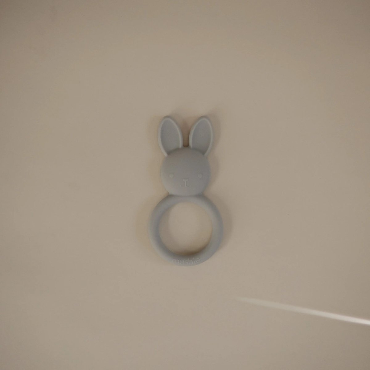 Mushie Bunny Teether Made from Non Toxic Food Grade Silicone - Everetts Place Boutique - 