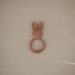 Mushie Bunny Teether Made from Non Toxic Food Grade Silicone - Everetts Place Boutique - 