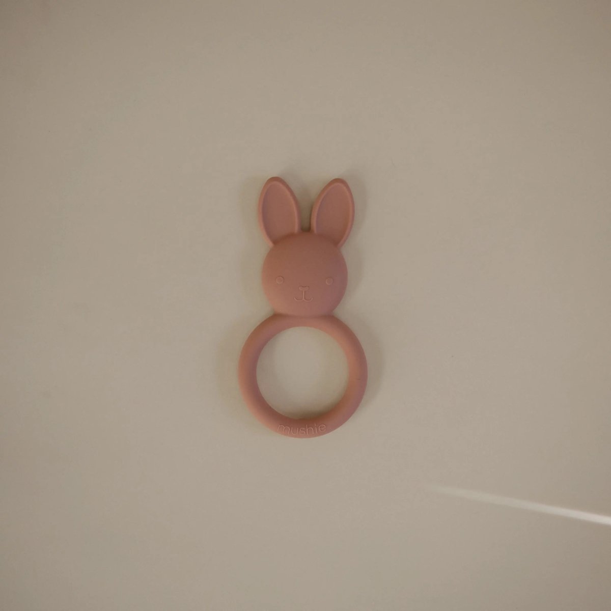 Mushie Bunny Teether Made from Non Toxic Food Grade Silicone - Everetts Place Boutique - 