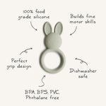 Mushie Bunny Teether - 