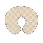 Little Mae & Co Butter Cream and White Checkered Nursing Pillow Cover - Everetts Place Boutique - 