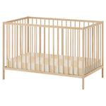 Little Mae & Co Butter Yellow & White Checkered Crib Sheet - 