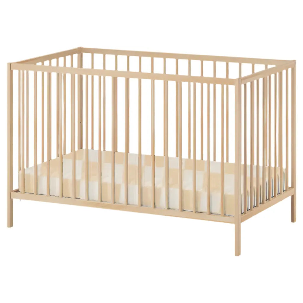 Little Mae & Co Butter Yellow & White Checkered Crib Sheet - 