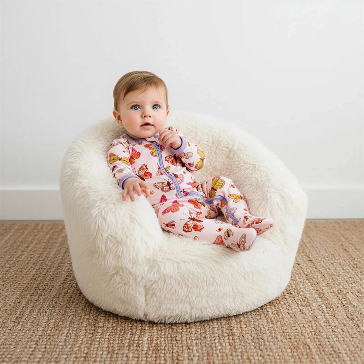 Luxuriously Soft Bamboo Blend Footie - ButterBloom by Bestaroo