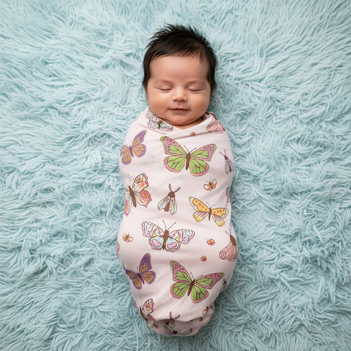 Bestaroo ButterBloom Swaddle 45x45 Multitask Baby Blanket Stroller Cover Superhero Cape - 