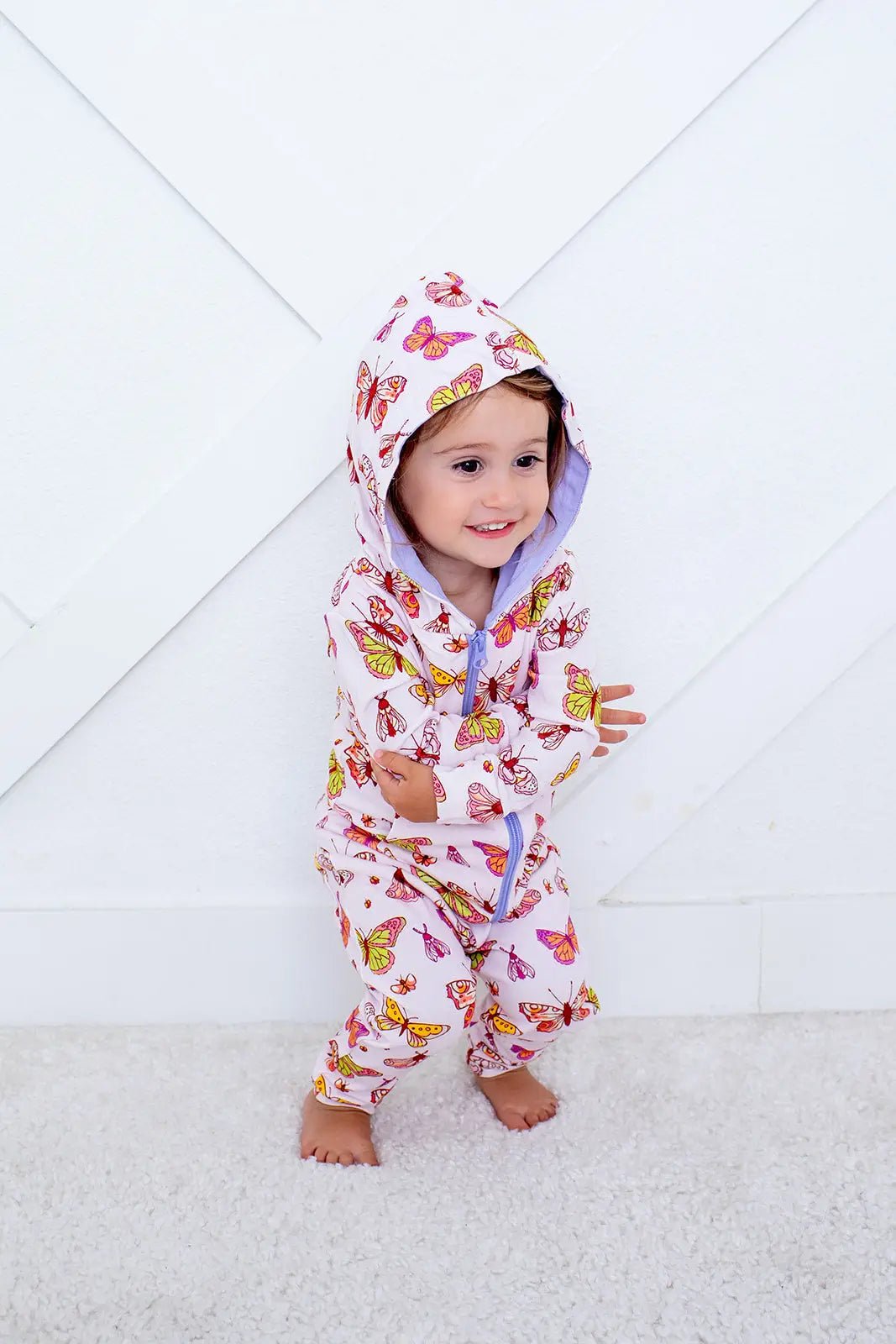 Bestaroo ButterBloom Zipper Hoodie - 