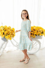 Mila & Rose ® Buttercup Blooms Smocked Ruffle Dress - 