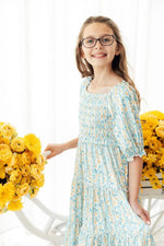 Mila & Rose ® Buttercup Blooms Smocked Ruffle Dress - 