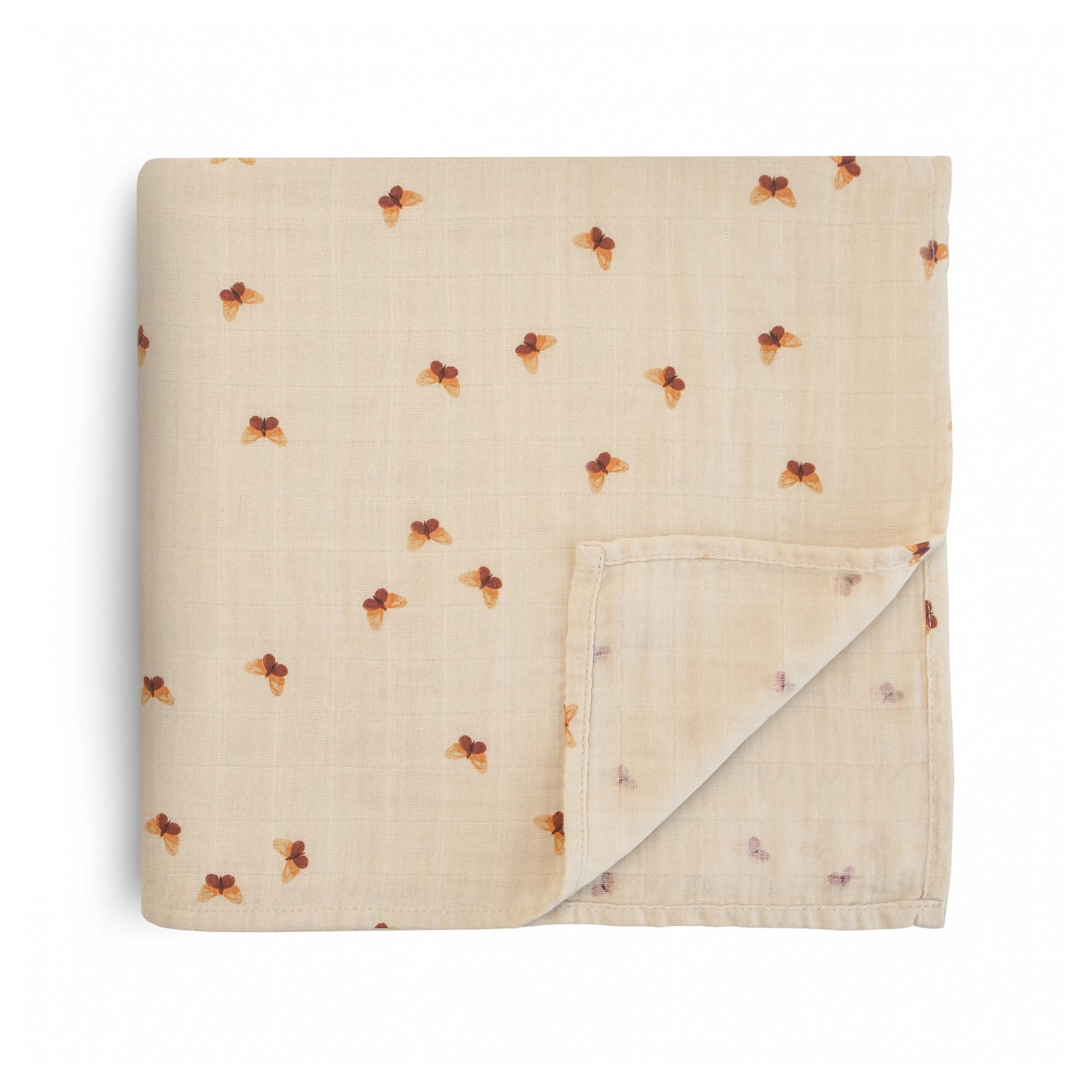 Organic Cotton Muslin Swaddle Blanket by Mushie