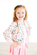 Mila & Rose ® Butterfly Meadows Satin Jacket - 