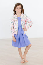 Mila & Rose ® Butterfly Meadows Satin Jacket - 