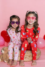 My First Lollipop -2-Piece Bamboo Pajamas for Girl by Rayn’s Tiny Stitches