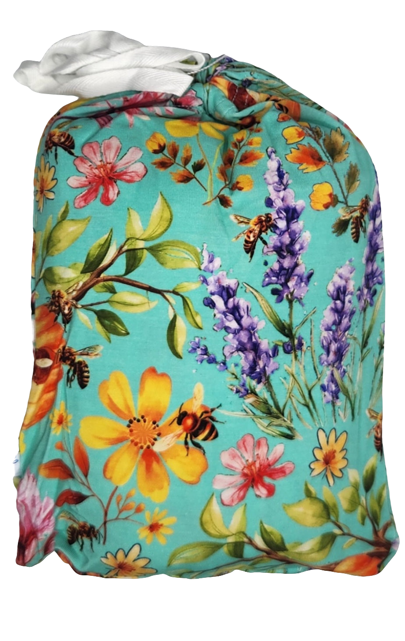 Dragonfly Dreams Bamboo Buzzing Blooms Crib Sheet