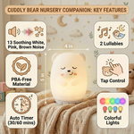 Sleeping Pal soothing portable night light and sound machine for babies.