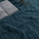 Comfy Cubs - Muslin Blanket for Adults, 6-Layer Bedding by Comfy Cubs - Sand / King: 108" x 90" by Comfy Cubs at Everetts Place