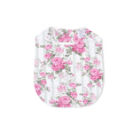 Cabbage Rose Stripe - Feeding Bib - White, Bib, Pink, Baby & Toddler Clothing, Rose family | Everetts Place