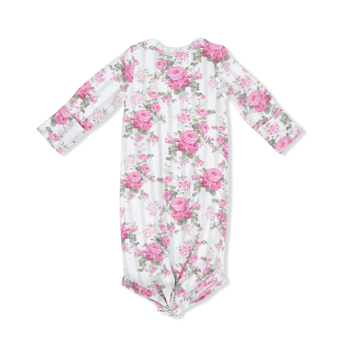 Angel Dear Cabbage Rose Stripe - Knotted Gown - 