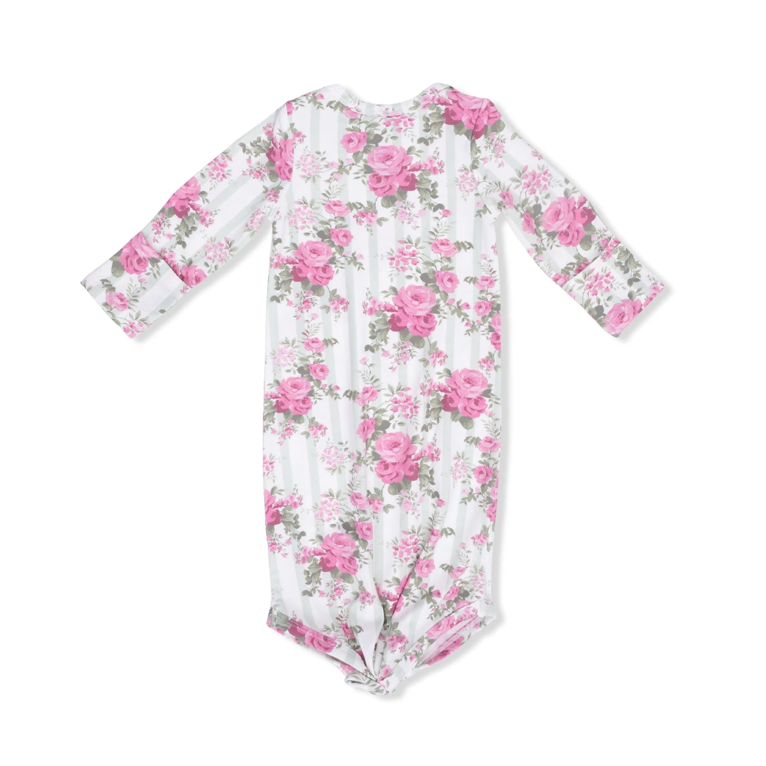 Angel Dear Cabbage Rose Stripe - Knotted Gown - 