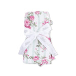 Angel Dear Cabbage Rose Stripe - Ruffle Blanket - 