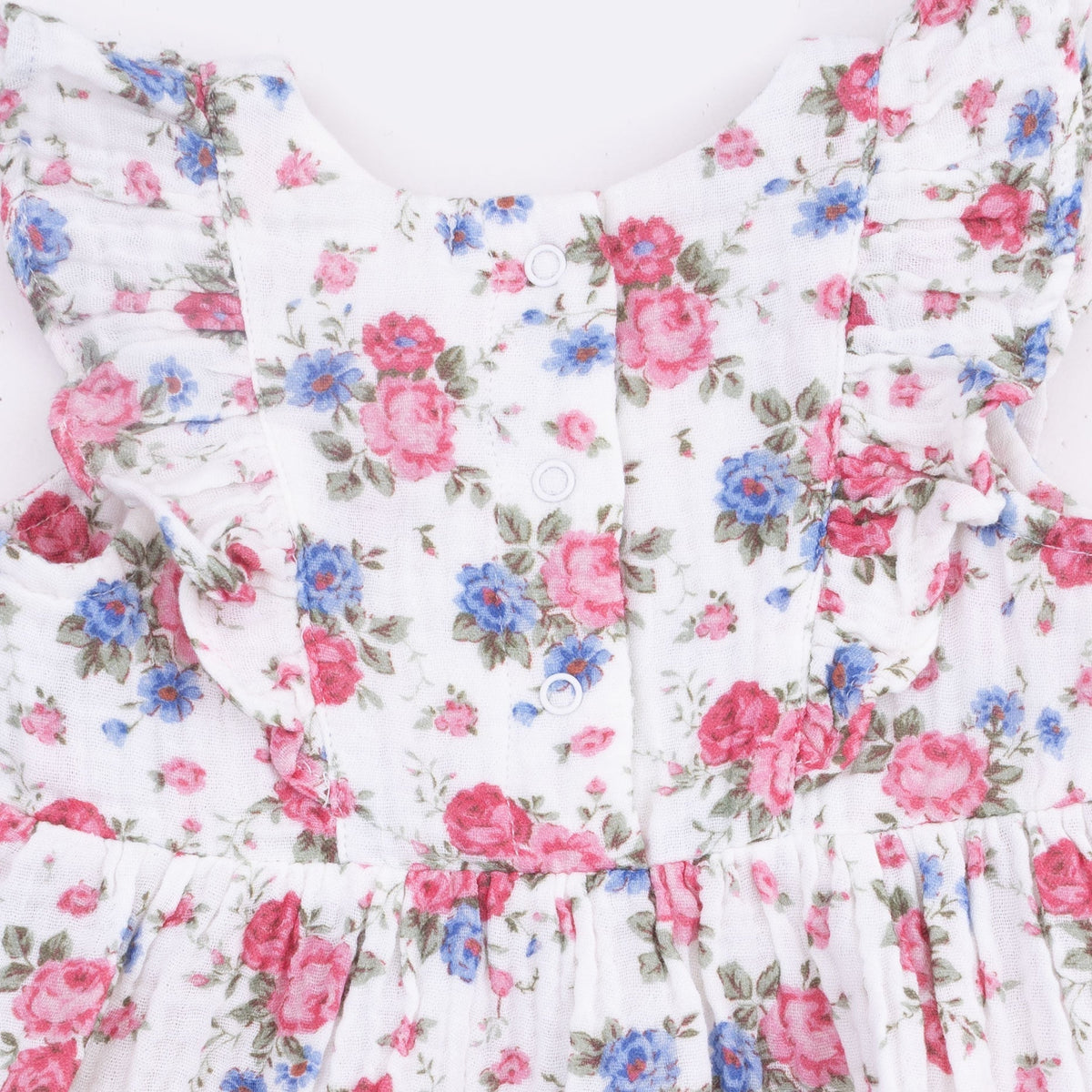 Angel Dear Cabbage Roses - Ruffle Sleeve Dress and BloomerEveretts Place