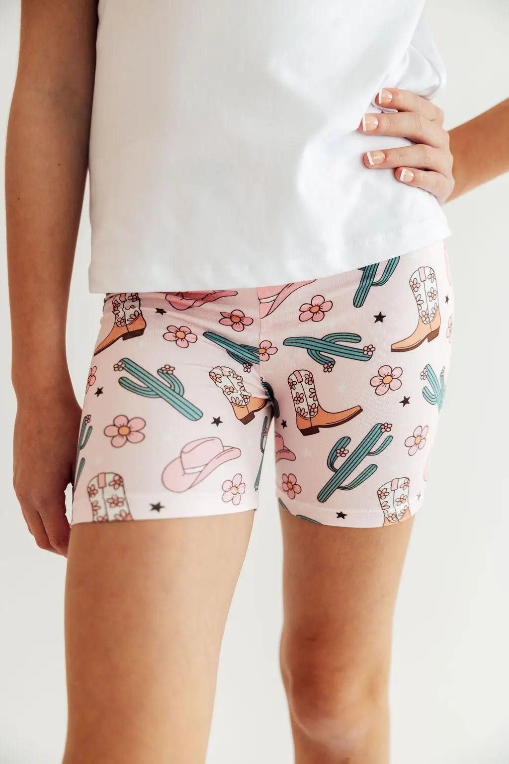 Mila & Rose ® Cactus Cowgirl Twirl Shorts - 