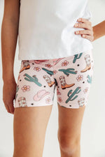 Mila & Rose ® Cactus Cowgirl Twirl Shorts - 