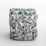 Nature: Essentials Pocket Cloth Diaper with Athletic Wicking Jersey, Grows with your Baby - Everetts Place Boutique - Pocket Diaper